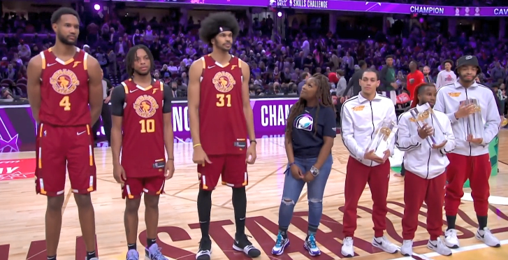  全明星周末技巧挑战赛趣味足