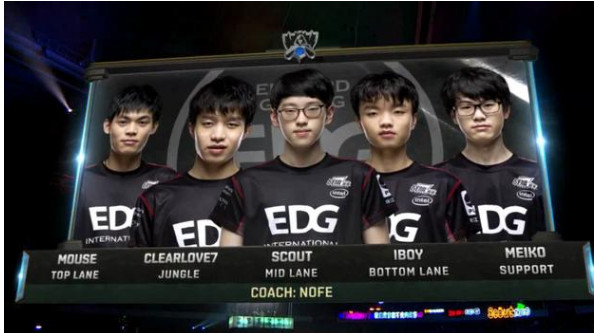 电竞豪门EDG强势挺进世界赛八强