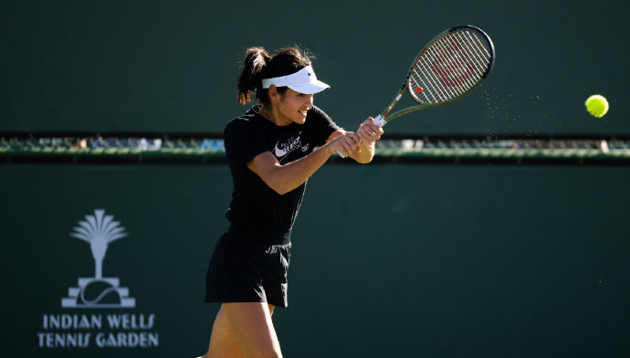  拉杜卡努延续神话，印第安维尔斯背靠背夺冠